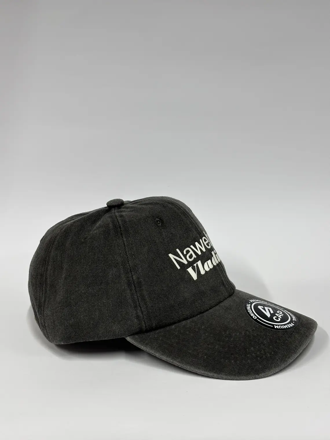 Gorra de lona 6p - Negro jaspeado / Nawebona Vladimir 2