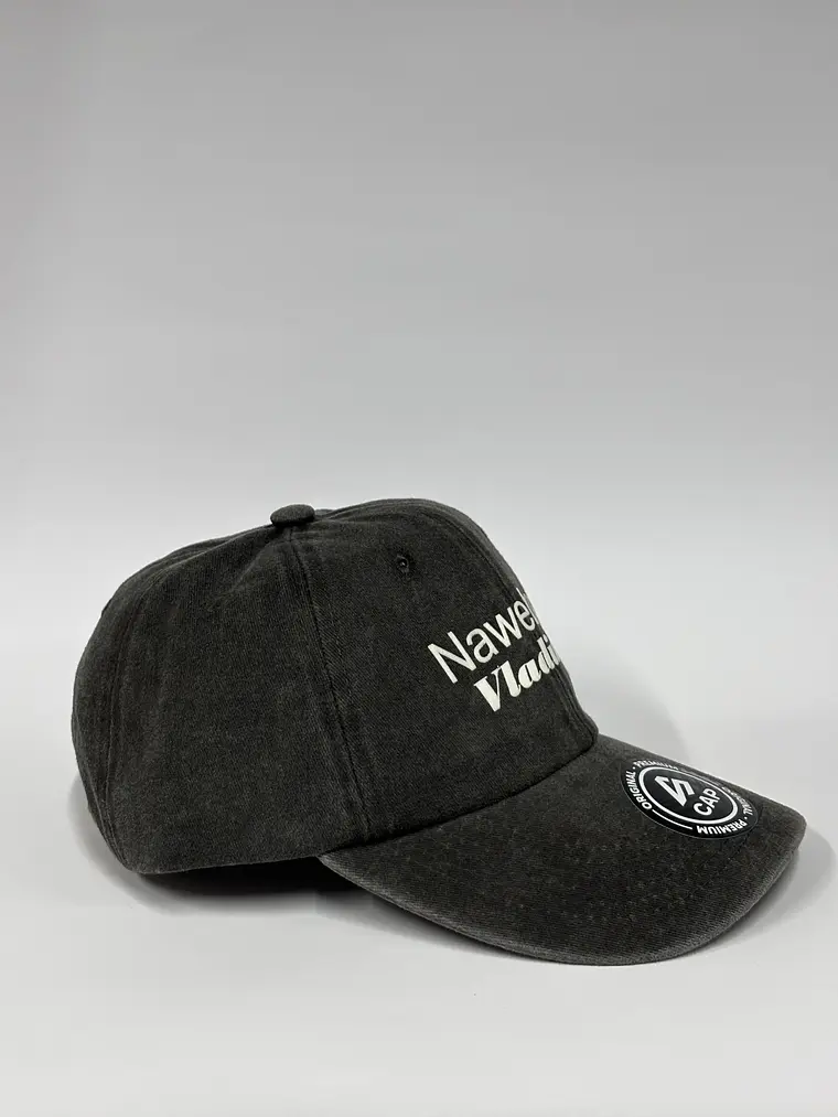 Gorra de lona 6p - Negro jaspeado / Nawebona Vladimir 2