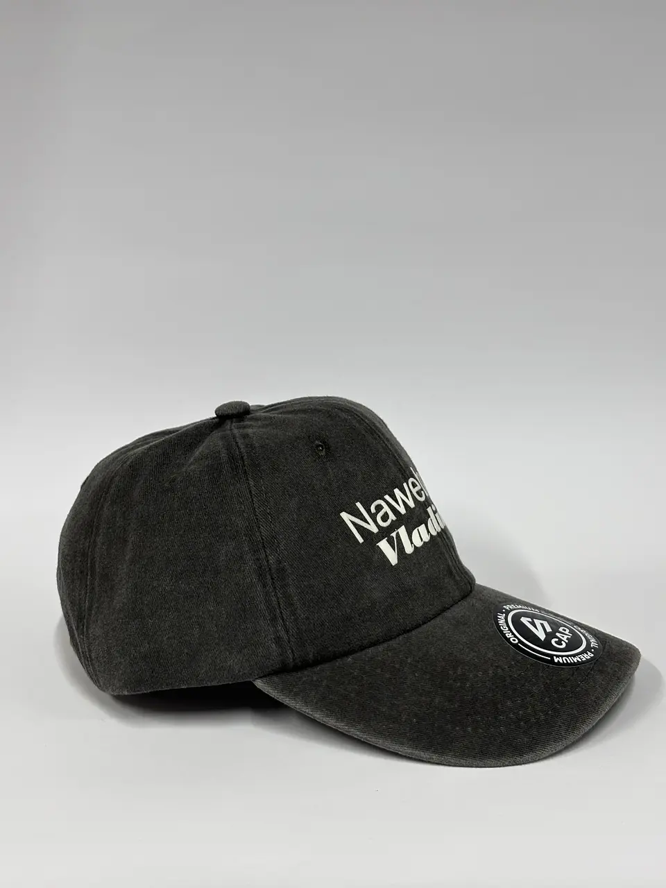Gorra de lona 6p - Negro jaspeado / Nawebona Vladimir 2