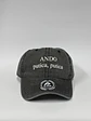 Gorra de lona 6p - Negro jaspeado / Ando putica, putica  - Miniatura 1