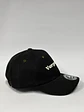 Gorra de lona 6p - Negro sólido / Vergación - Miniatura 4