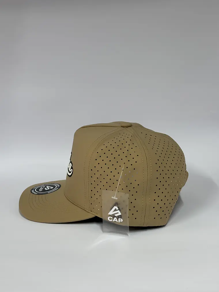 Gorra de lona 5p láser - Beige / Veneka  3