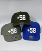 Gorra de lona 5p láser - Azul rey / +58 - Miniatura 4