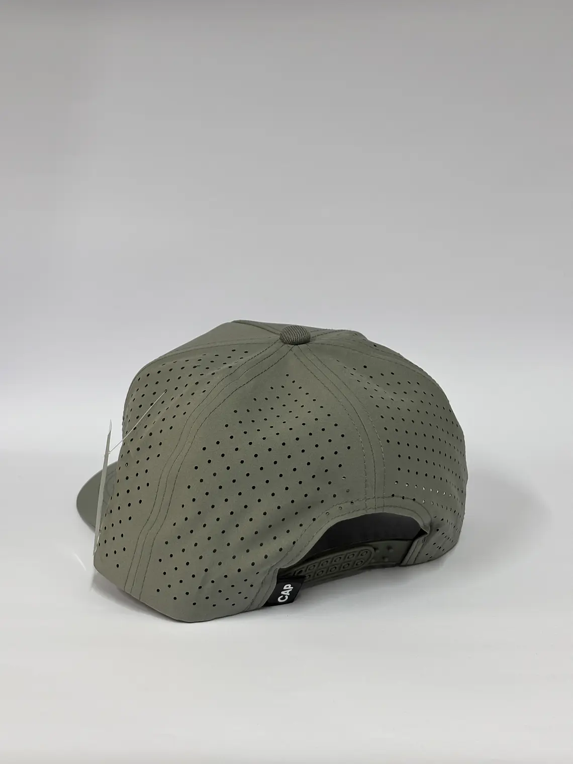 Gorra de lona 5p láser - Gris / +58 3