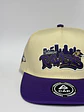 Gorra de lona 5p - Beige x Morado / Ravens  - Miniatura 3