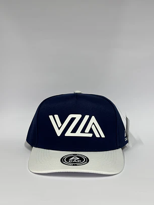 Gorra de lona 5p - Azul M x Blanco / VZLA pro 