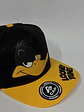 Gorra de lona 5p - Negro x amarillo / Patos Lucas WB Looney Tunes  - Miniatura 3