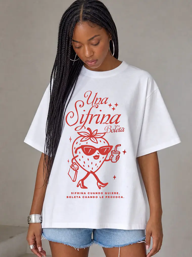 Polera oversize - Unisex / Una sifrina Boleta  2