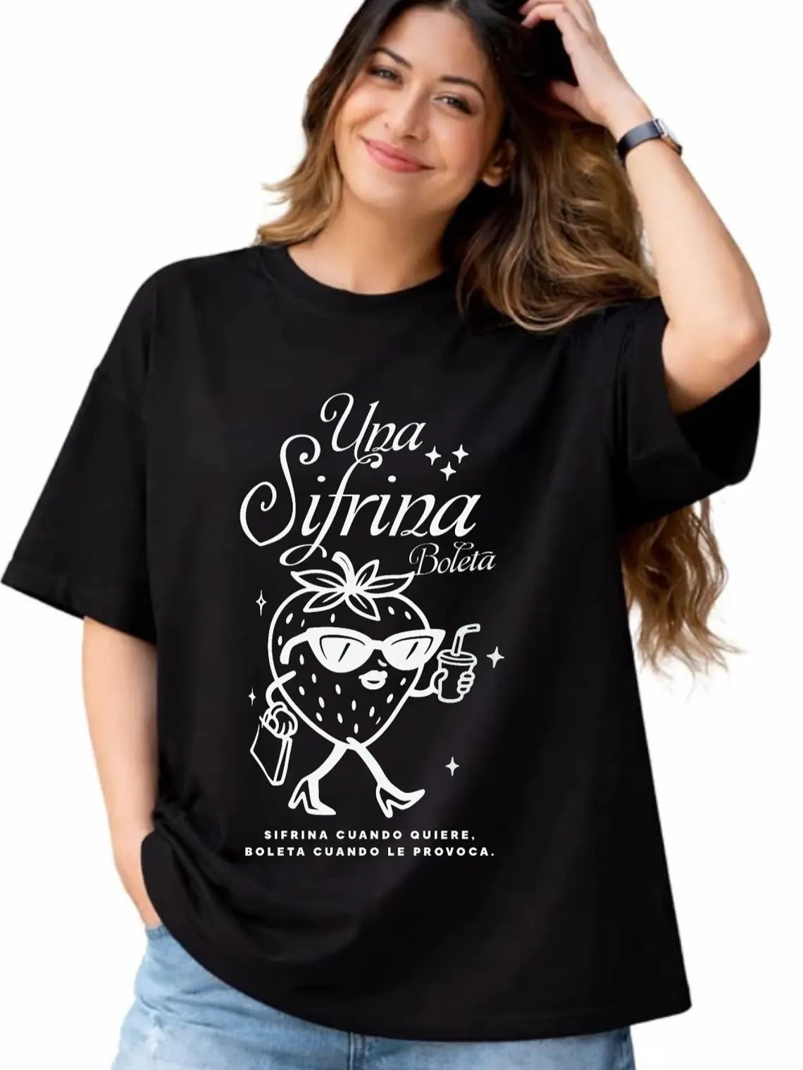 Polera oversize - Unisex / Una sifrina Boleta  1