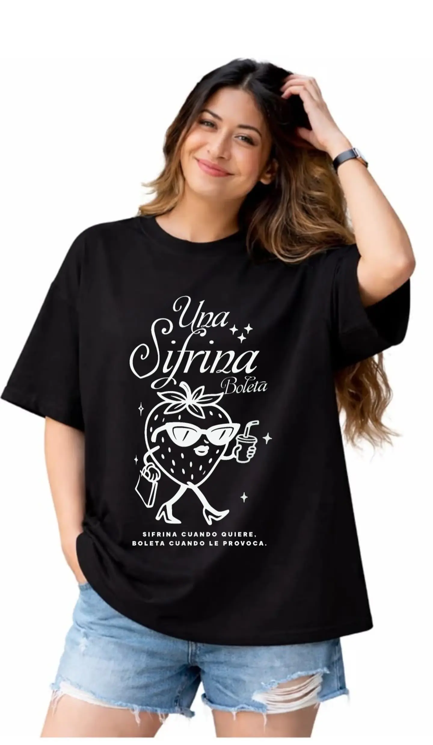 Polera oversize - Unisex / Una sifrina Boleta  1