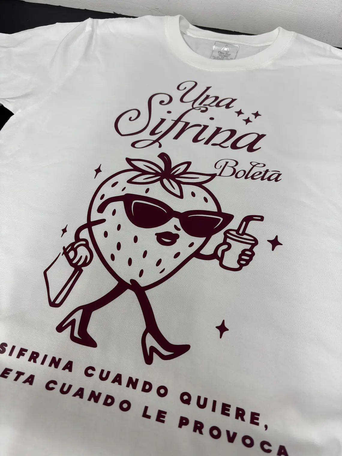 Polera oversize - Unisex / Una sifrina Boleta  7