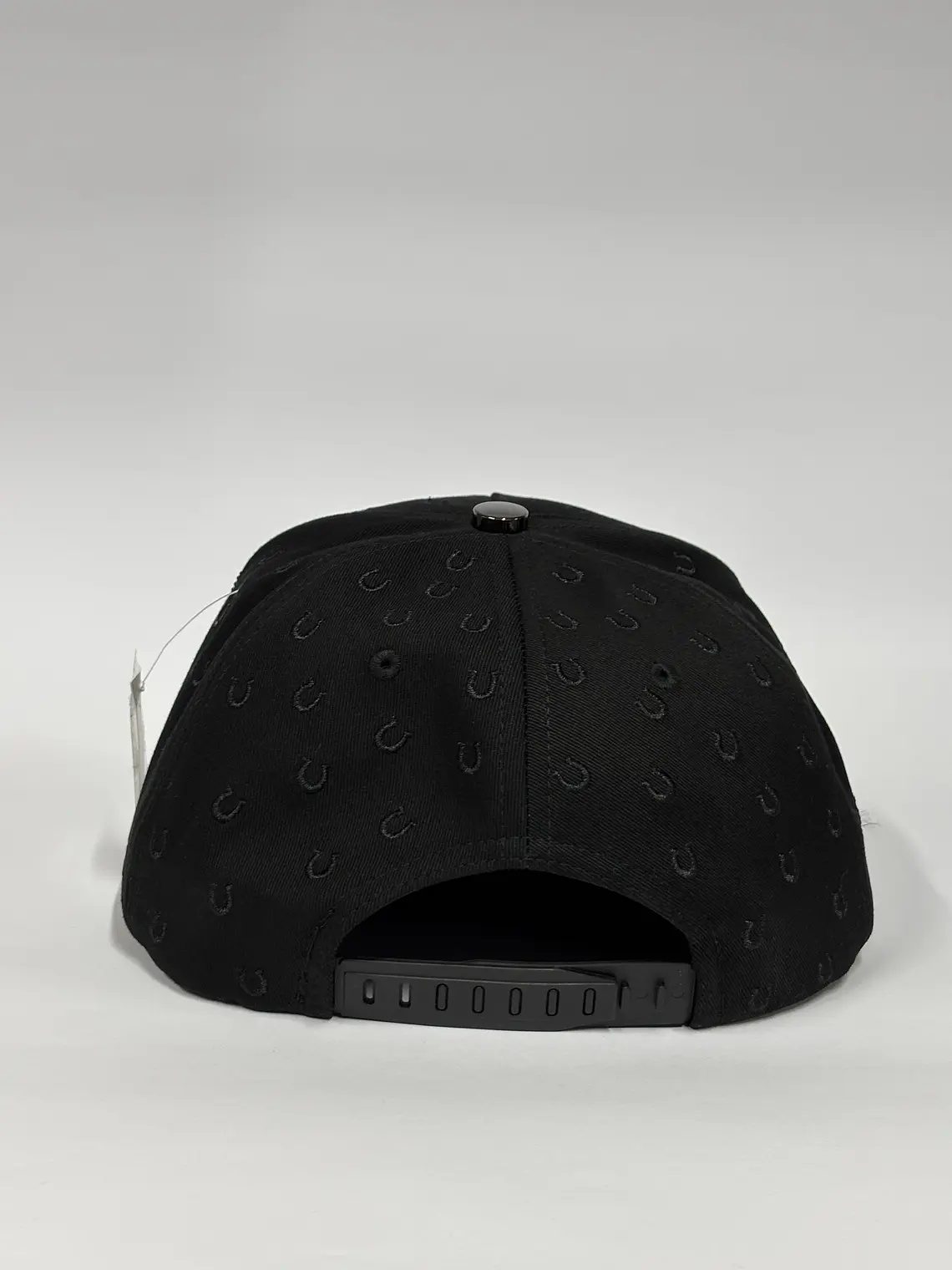 Gorra de lona 5p - Negro / herradura de caballo  4