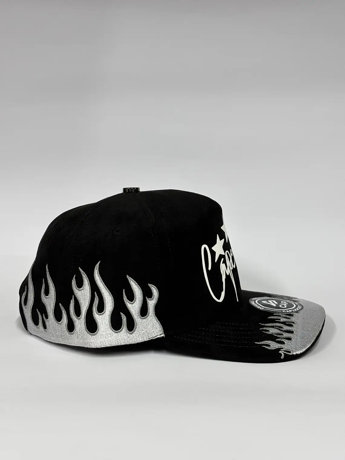Gorra de gamuza 5p - Negro / Capcrew Star  3
