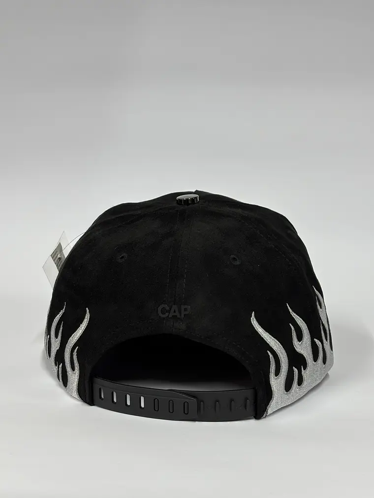 Gorra de gamuza 5p - Negro / Capcrew Star  4
