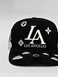 Gorra de lona 5p - Negro / Los Ángeles LA - Miniatura 5