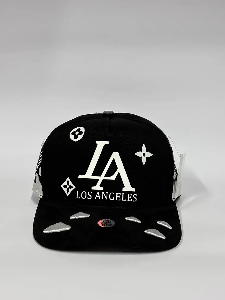 Gorra de lona 5p - Negro / Los Ángeles LA 1