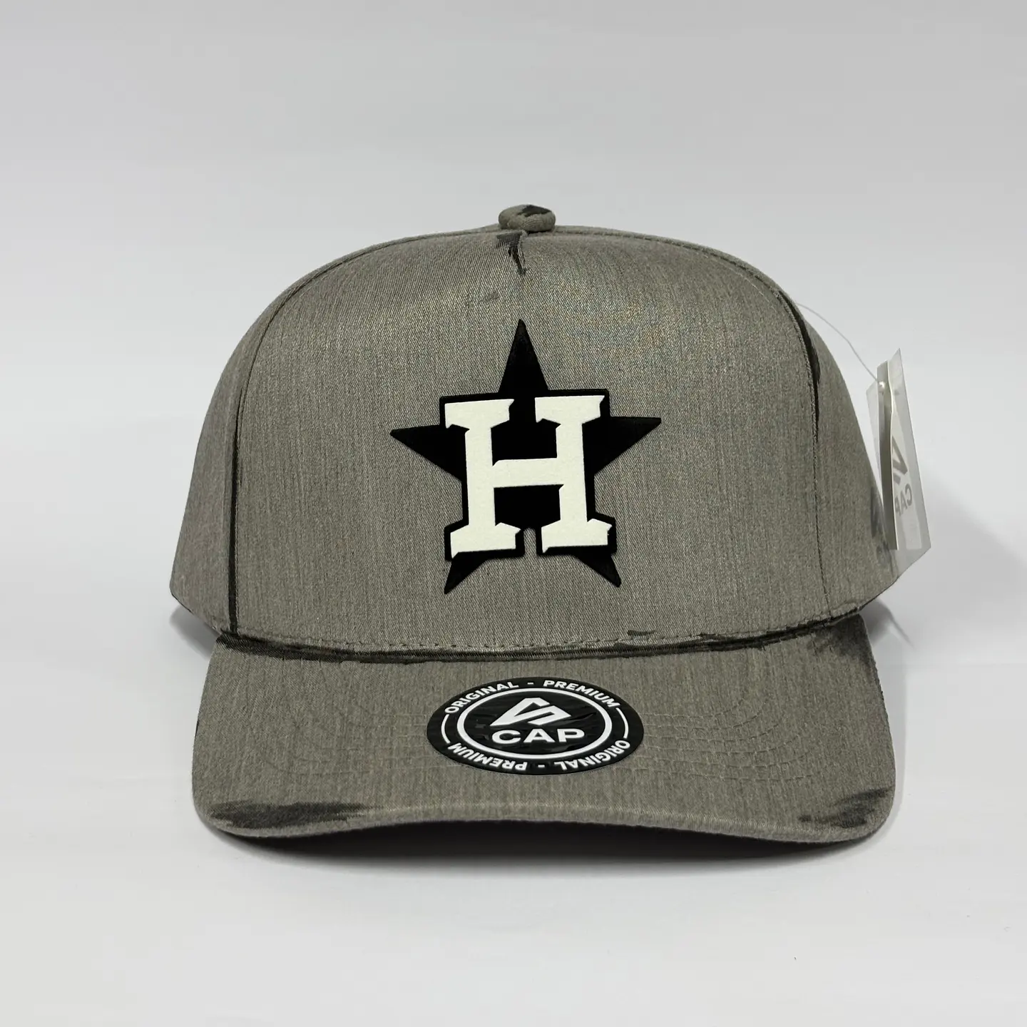 Gorra 5p lona - Gris jaspeado / Houston Astros   1