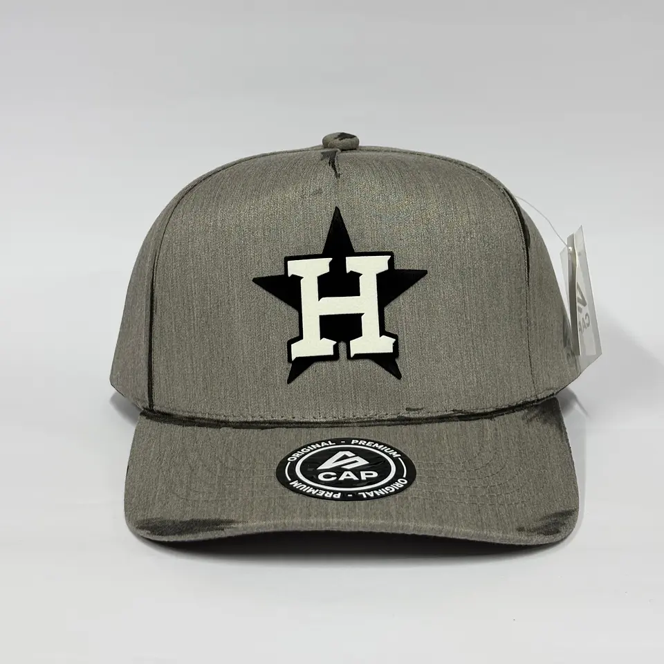 Gorra 5p lona - Gris jaspeado / Houston Astros   1