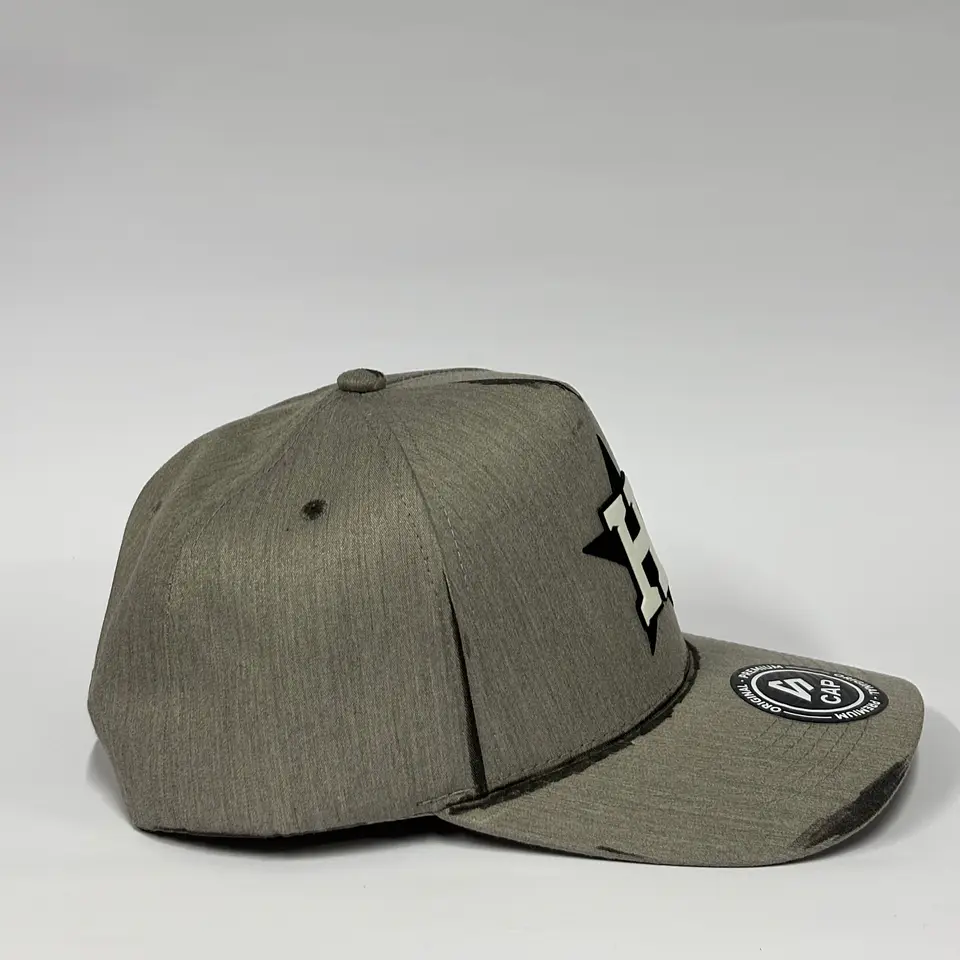 Gorra 5p lona - Gris jaspeado / Houston Astros   2