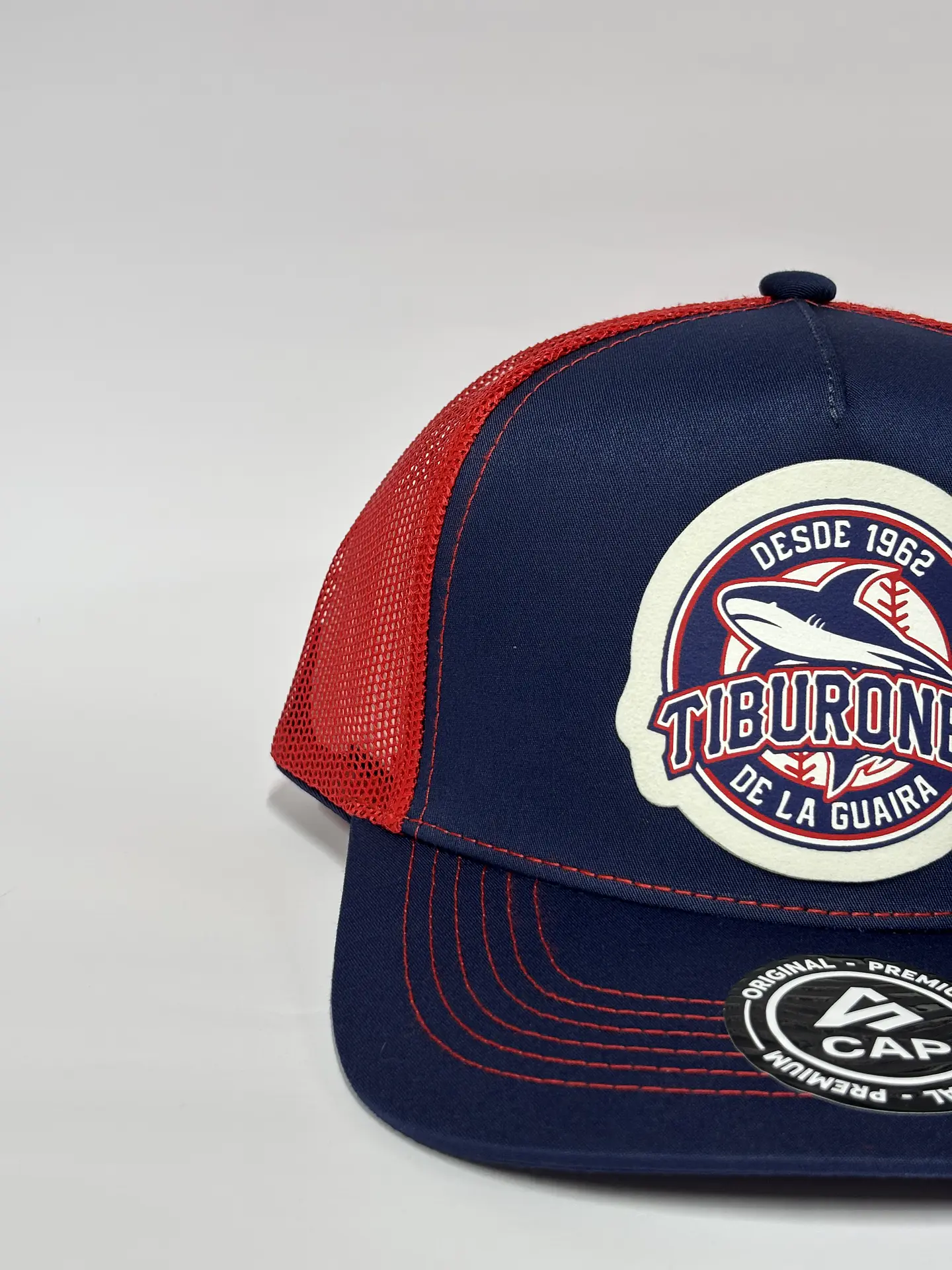 Jockey de malla 5p - Azul M x Rojo / Tiburones 🦈 LVBP 4