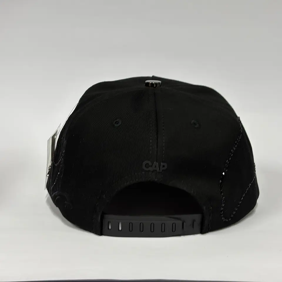 Gorra de lona 5p - Negro / Jesucristo  3