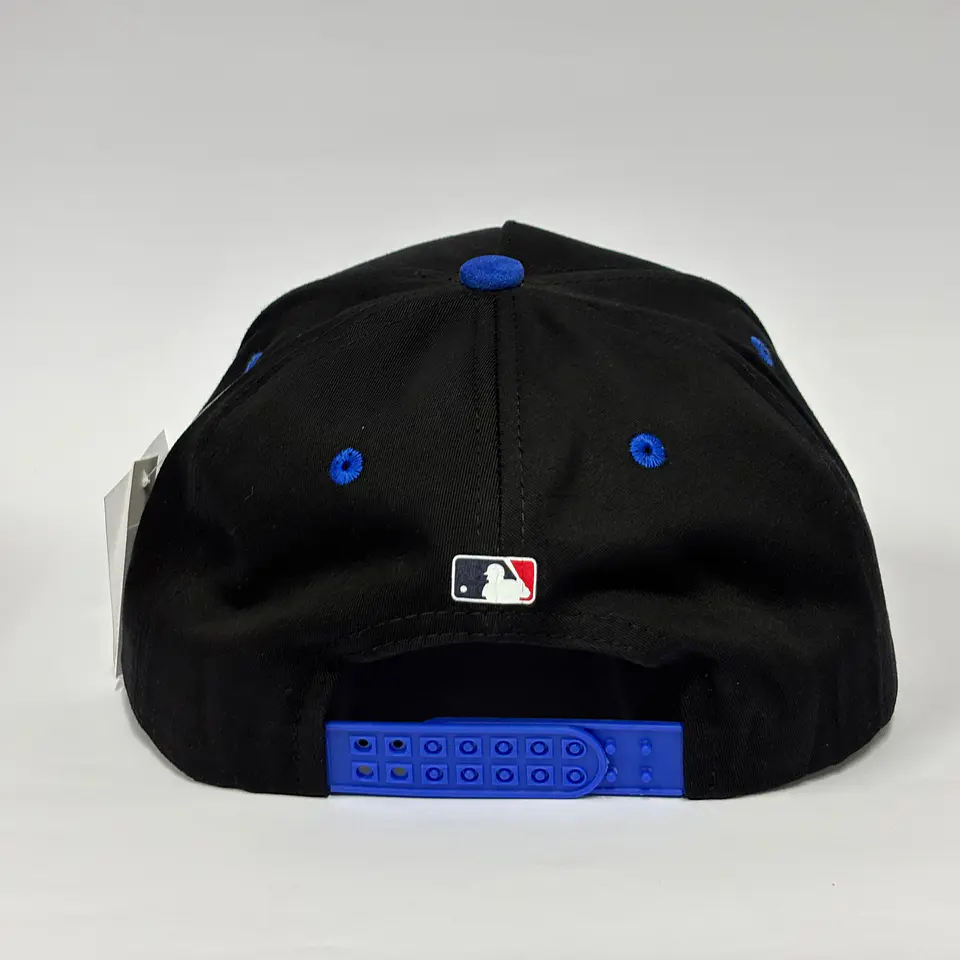 Gorra de lona 5p - Negro x Azul R / Marlines E - Venezolanidad  3