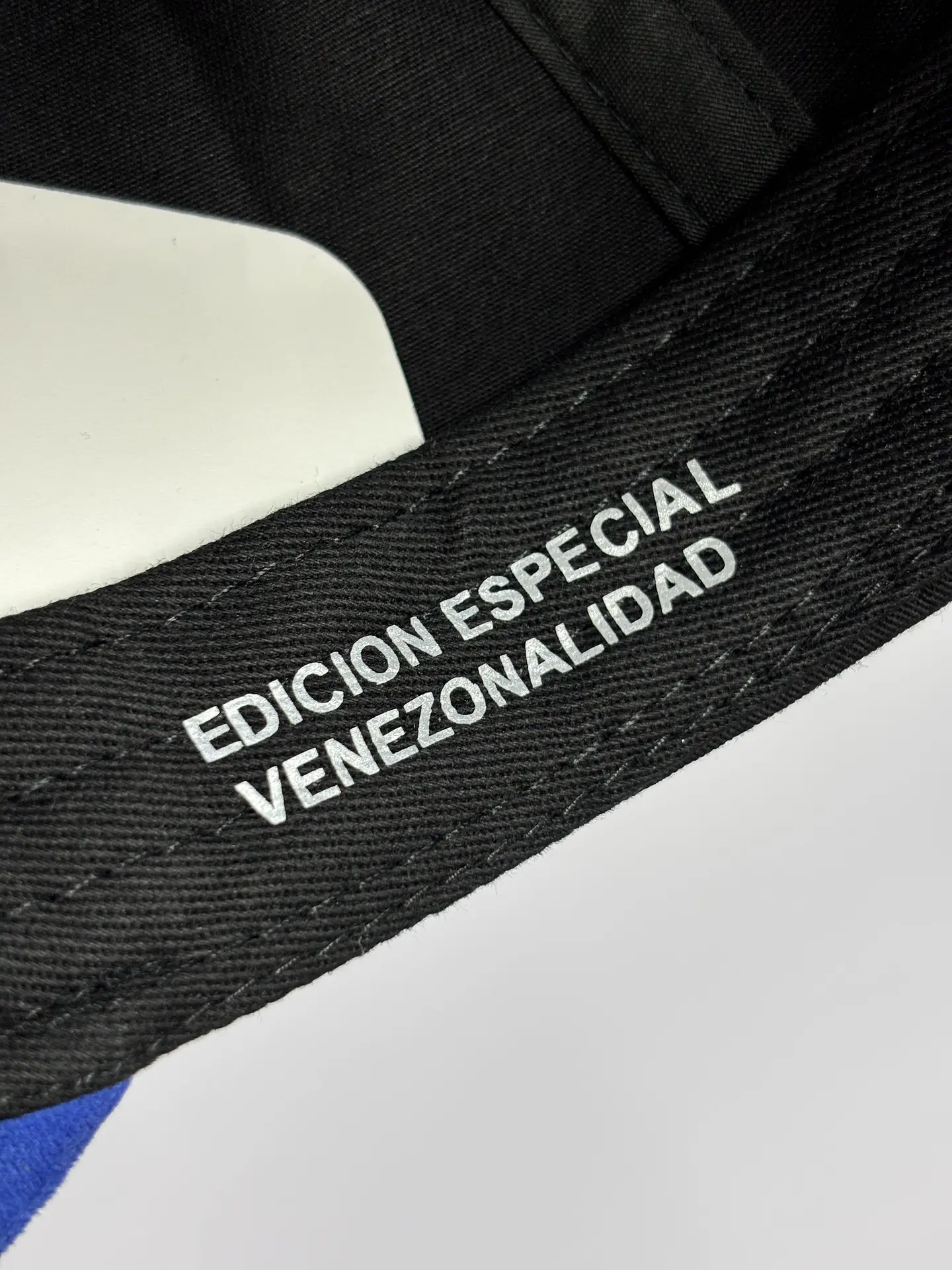 Gorra de lona 5p - Negro x Azul R / Marlines E - Venezolanidad  4