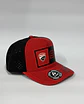 Gorra de lona 5p láser - Rojo x negro / Ducati 93 - Miniatura 3