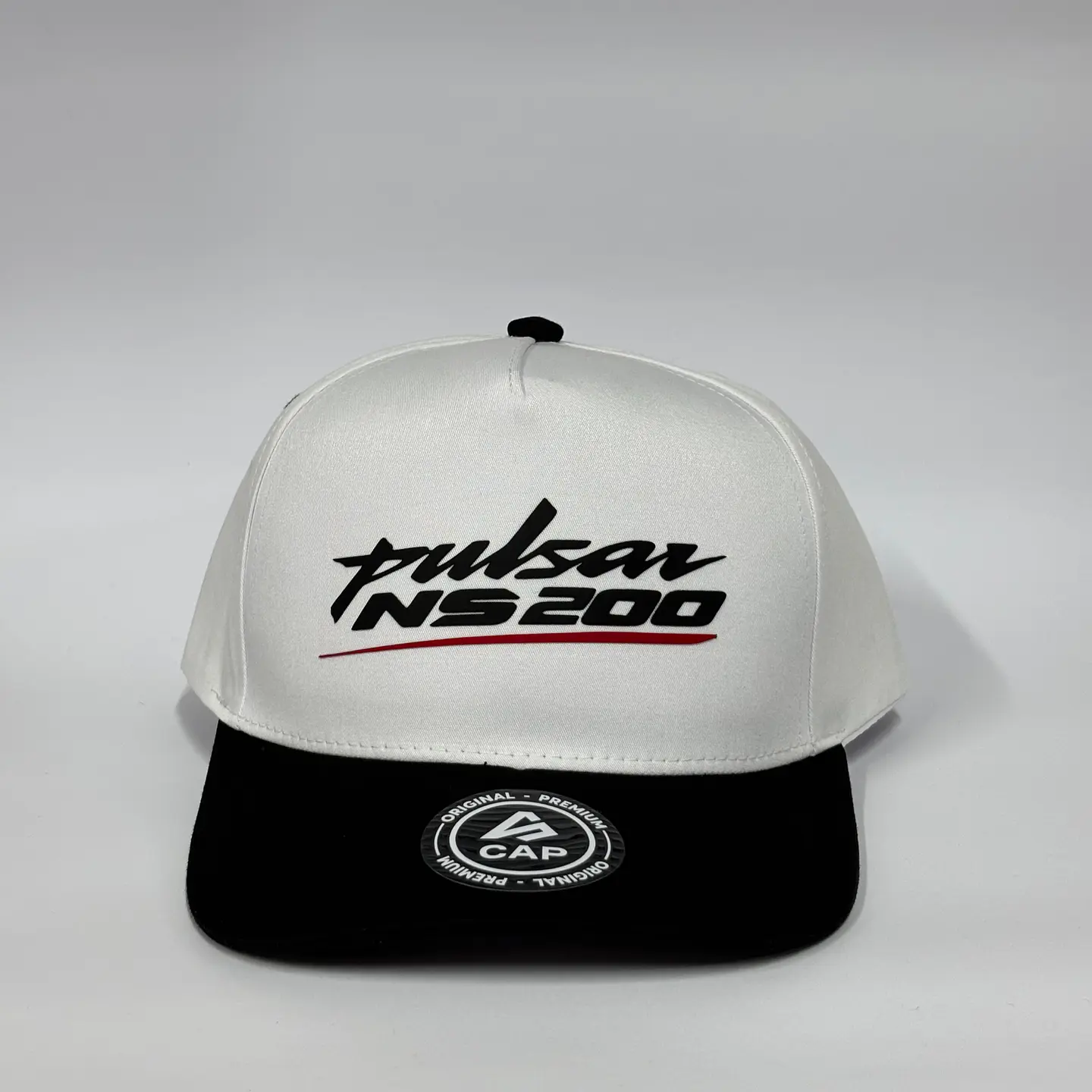 Gorra de lona 5p - Blanco x negro / Pulsar NS 200 1