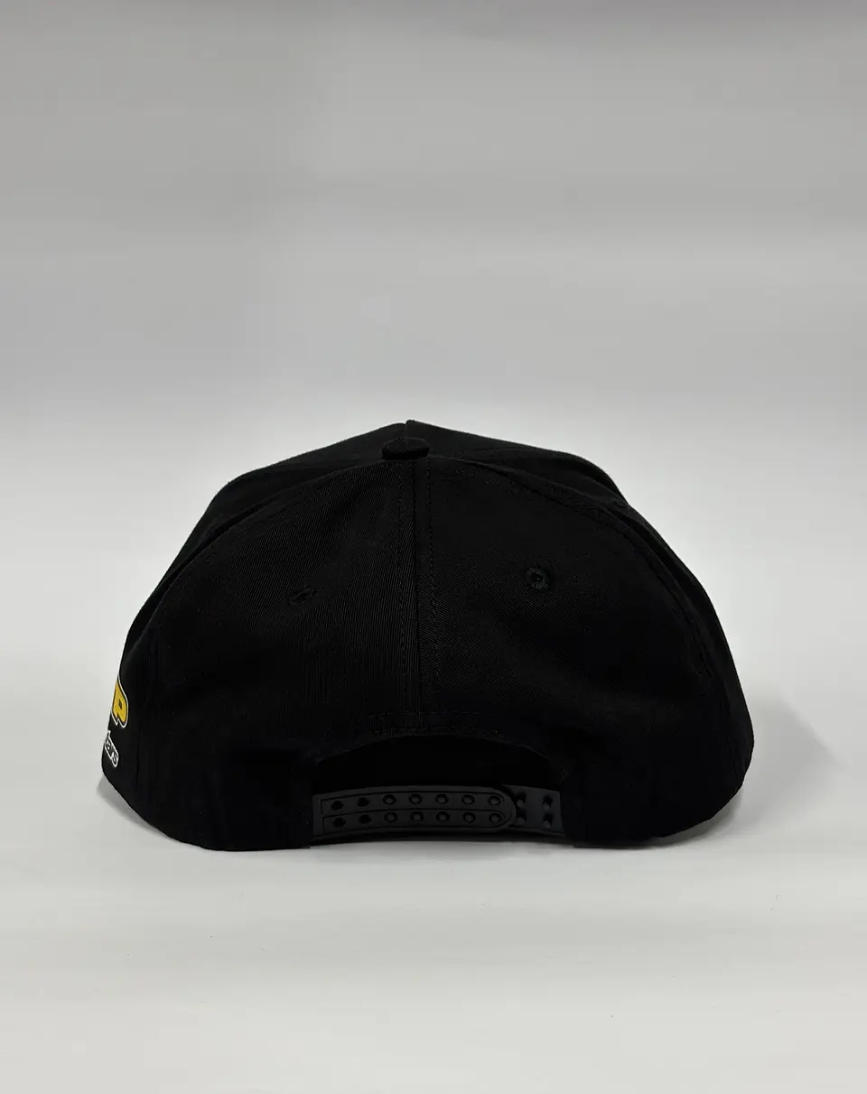 Gorra de lona 5p - Negro / KTM Racing clasic  4