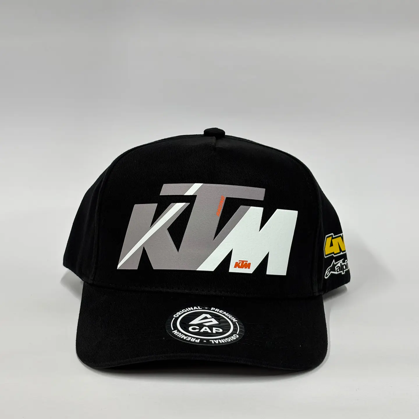 Gorra de lona 5p - Negro / KTM Racing clasic  1