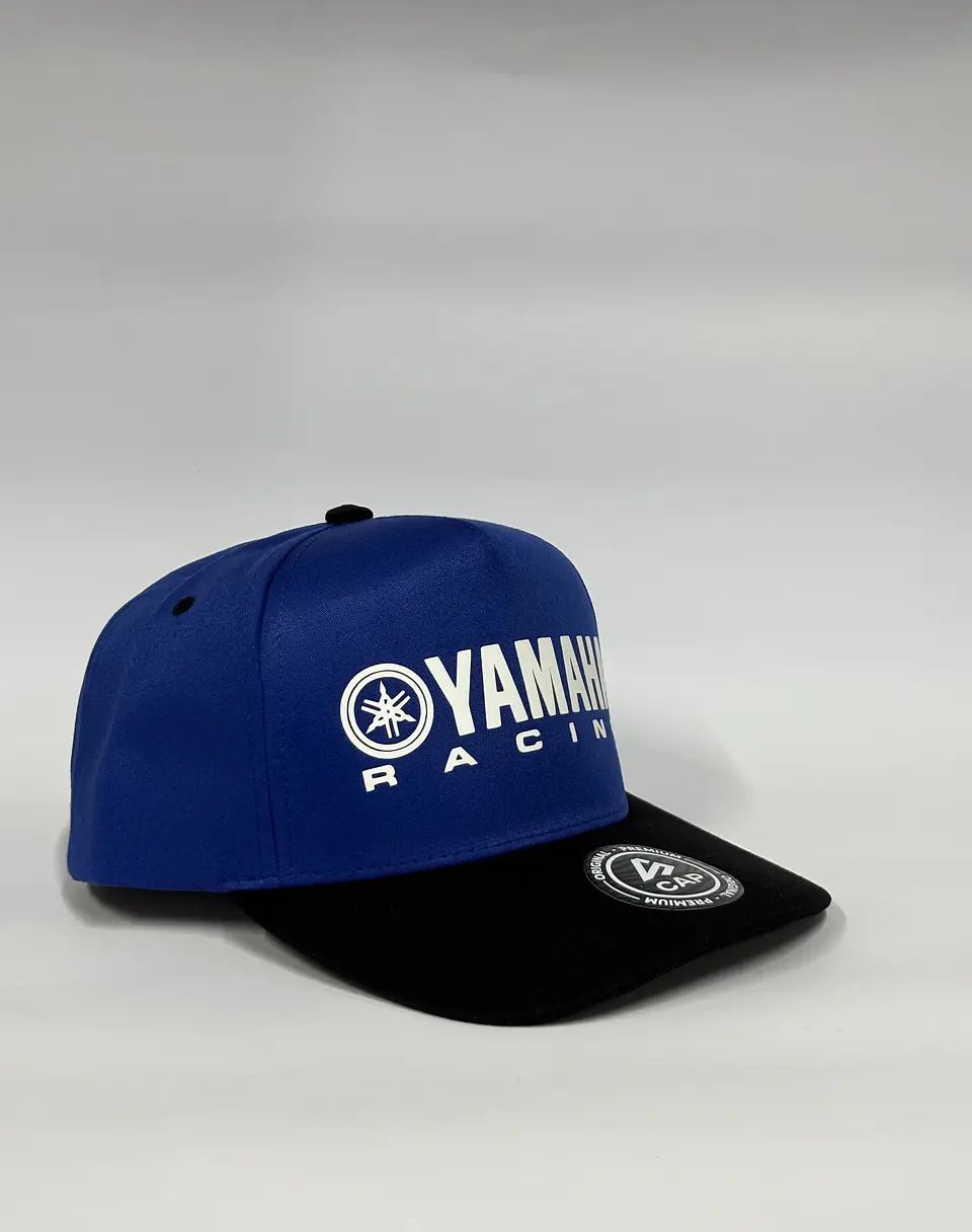 Gorra de lona 5p - Azul x Negro / Yamaha racing  2