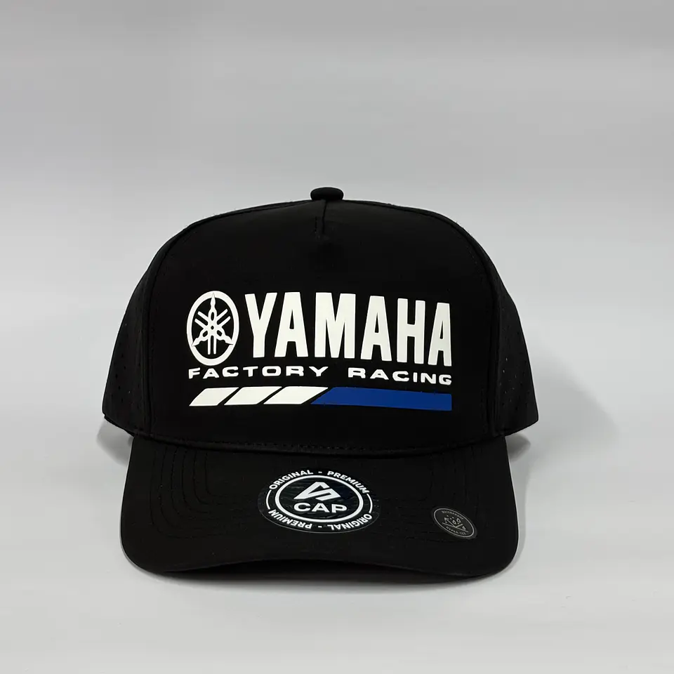 Gorra de lona 5p láser - Negro / Yamaha Factory Racing 1