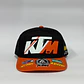 Gorra de lona 5p - Negro x Naraja / KTM clasic  - Miniatura 1