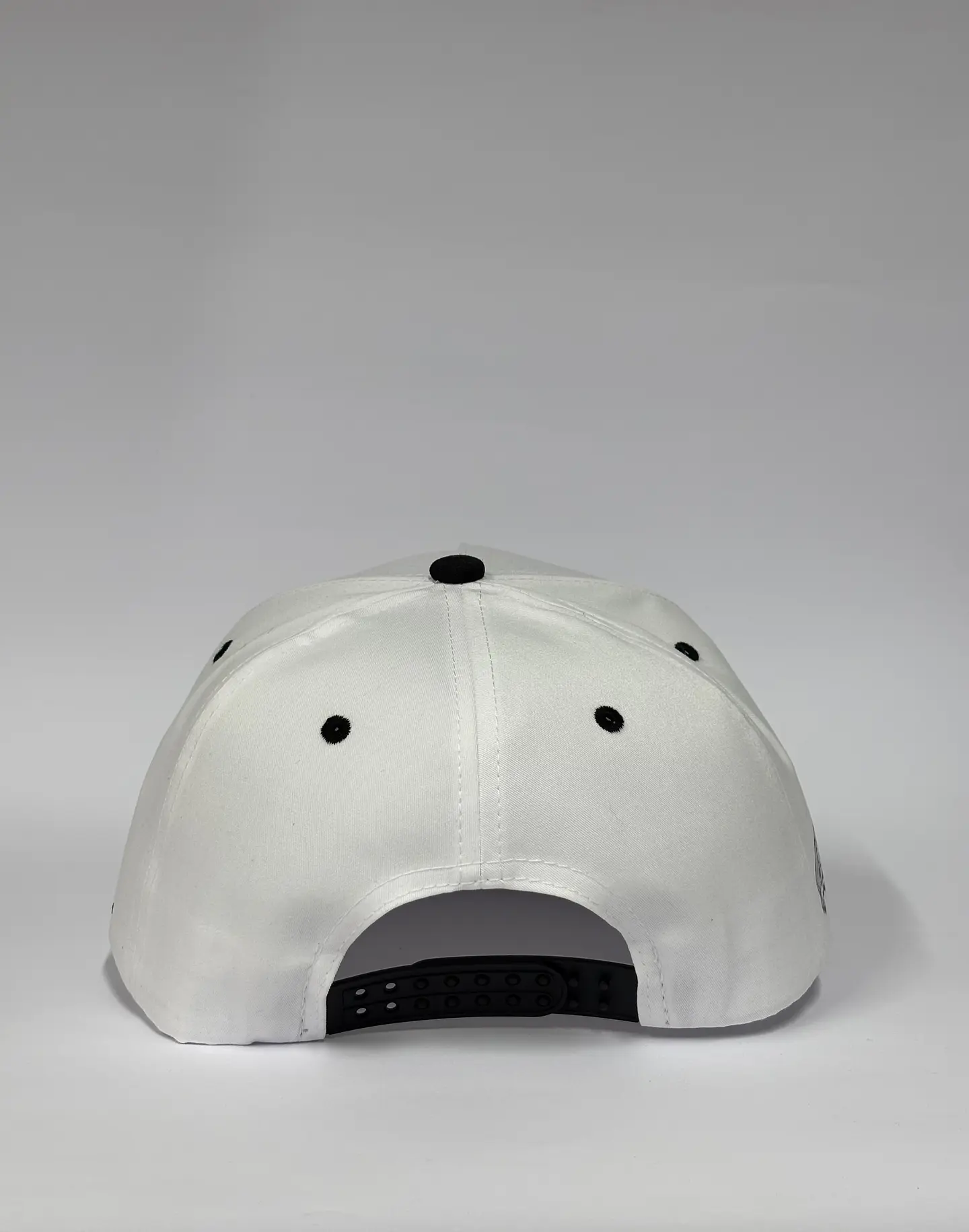 Gorra de lona 5 - Blanco x Negro - Honda panda  3