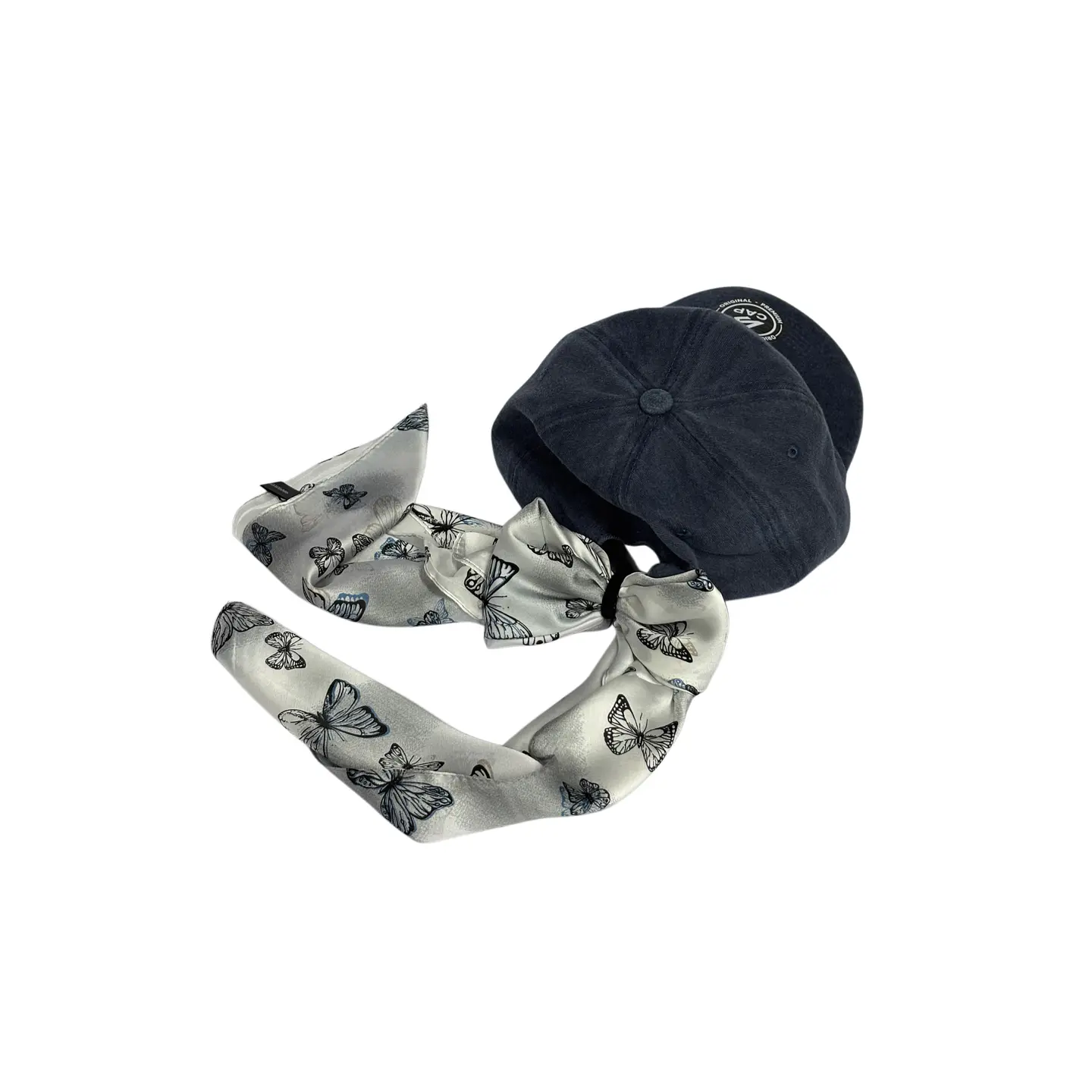 Gorra de algodón 6p - Azul M / Palmera 3