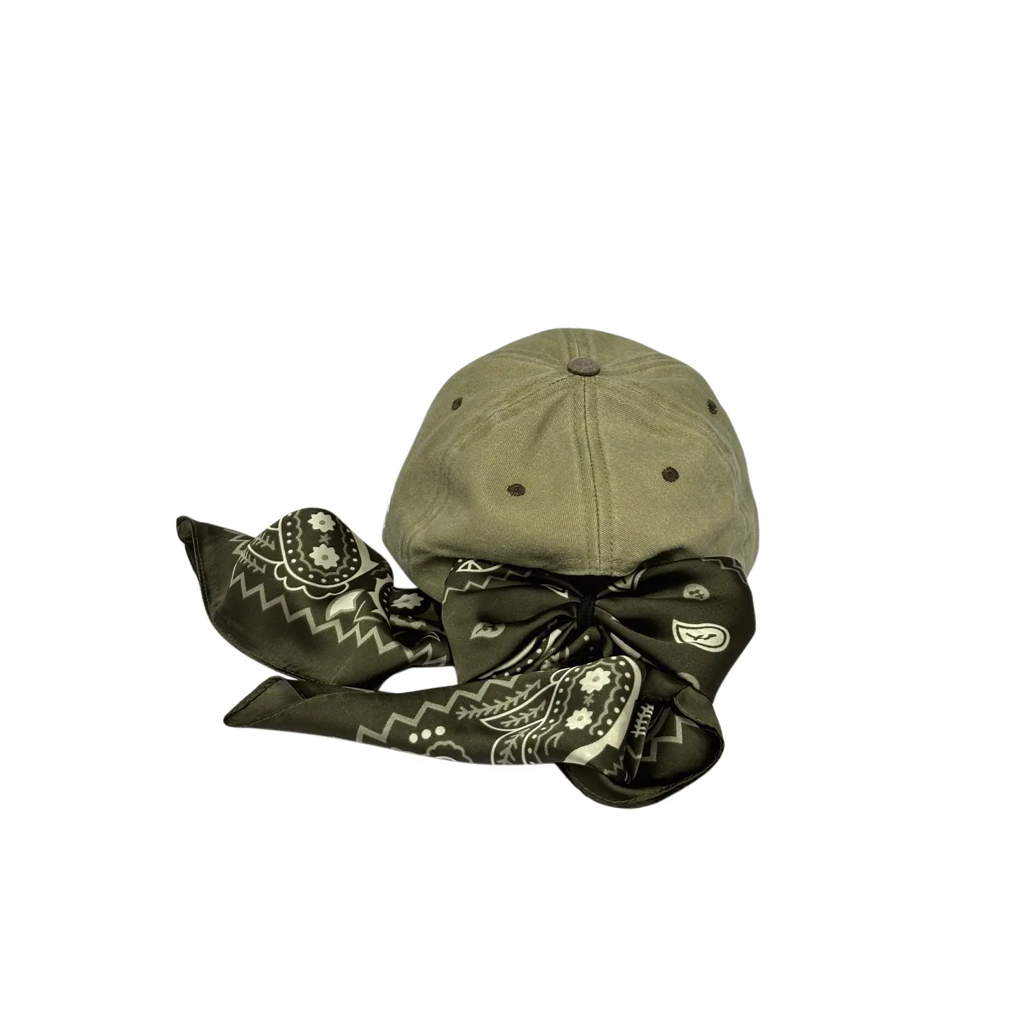 Gorra de algodón 6p - Beige x marrón / Corazónes ❤️ 3