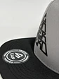 Gorra de lona 6p plana - Gris x Negro / Canserbero clasic - Miniatura 5
