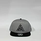 Gorra de lona 6p plana - Gris x Negro / Canserbero clasic - Miniatura 1