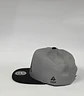 Gorra de lona 6p plana - Gris x Negro / Canserbero clasic - Miniatura 3