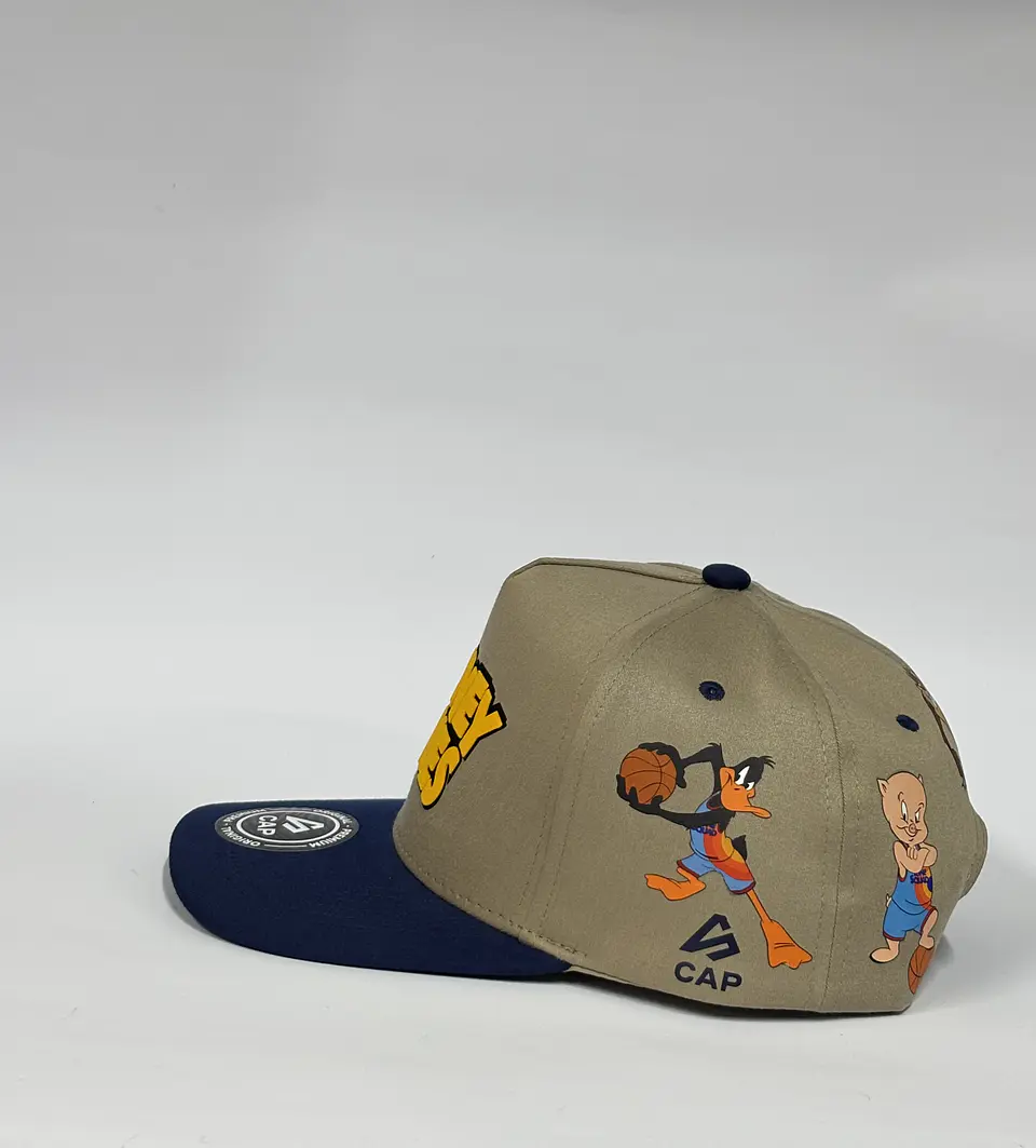 Gorra de lona 5p - Beige x Azul M / Looney Tunes 2.0 4