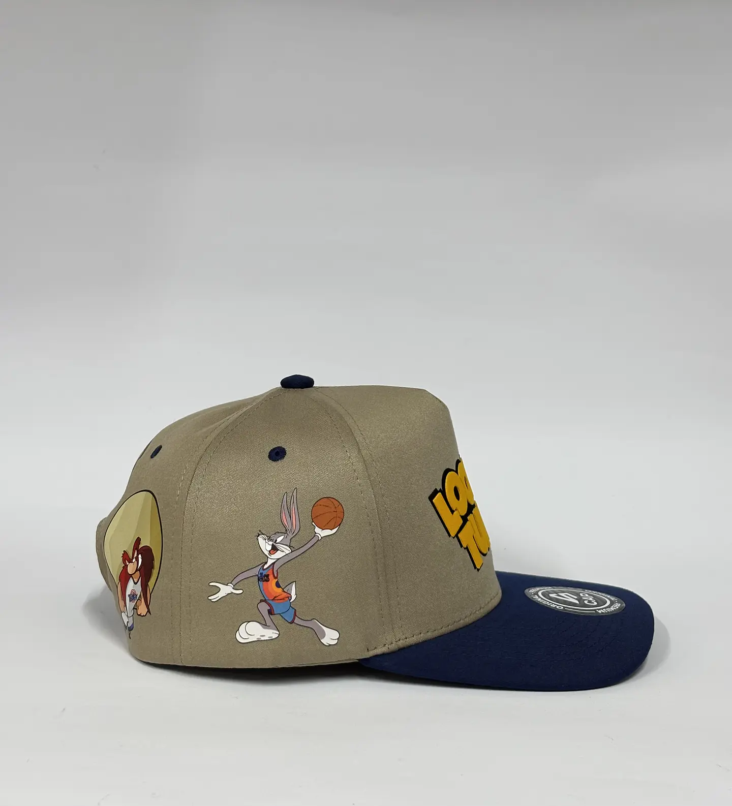 Gorra de lona 5p - Beige x Azul M / Looney Tunes 2.0 2