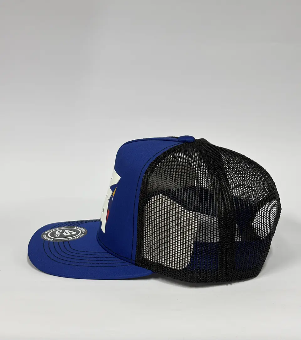 Jockey de malla 5p - Azul M x negro / VZLA Du 8