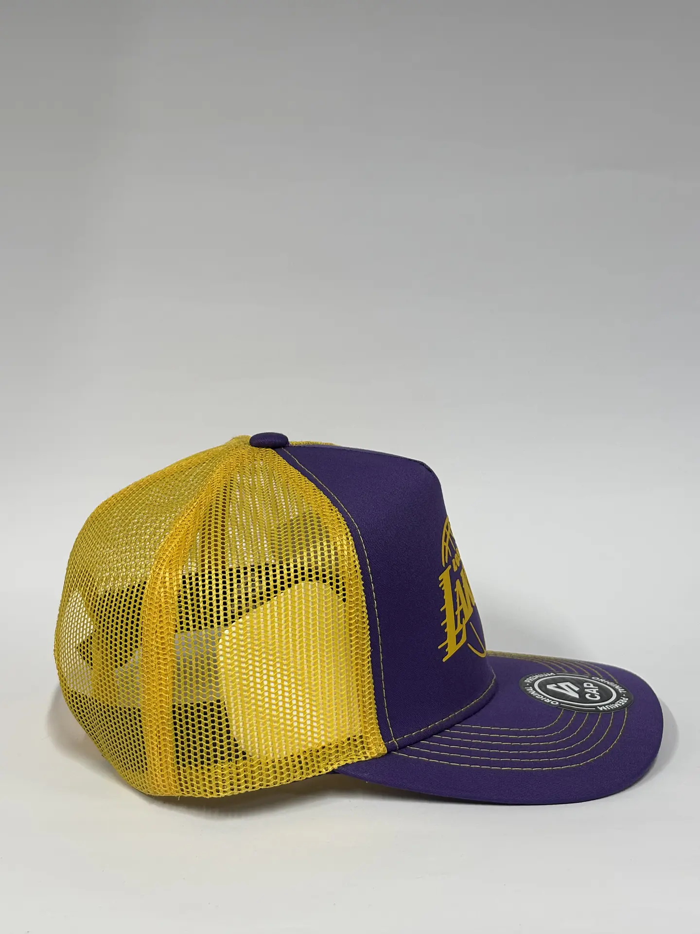 Jockey de malla 5p - Morado x amarillo / Lakers L A 3