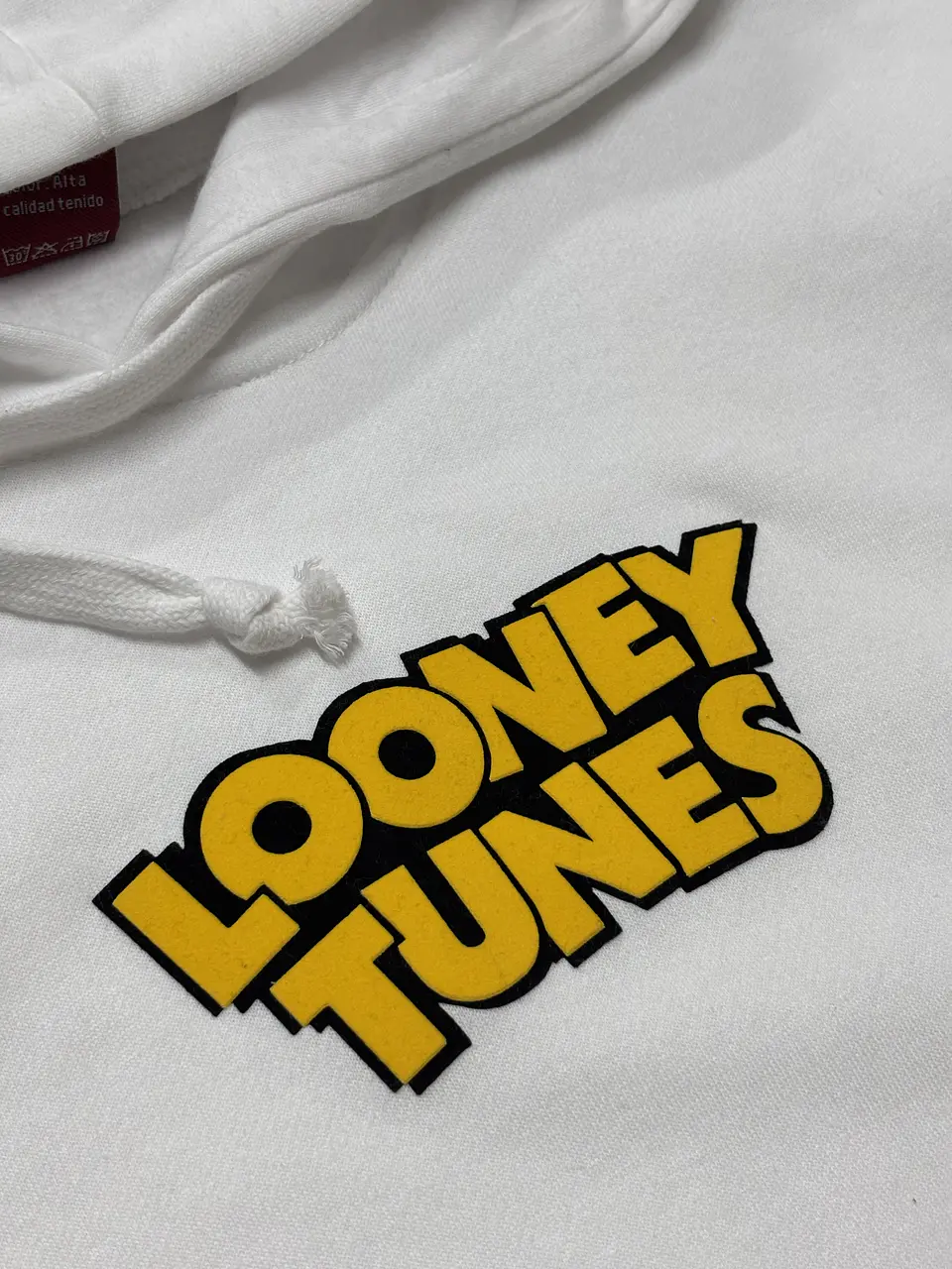 Poleron canguro de algodón - Blanco / Lonney tunes white  5