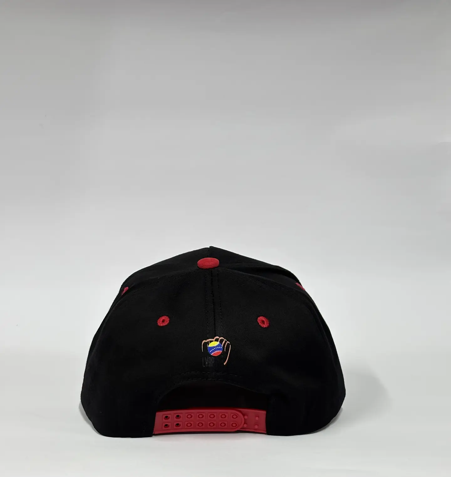Gorra de lona 5p - Negro x rojo / Tigres de A 3