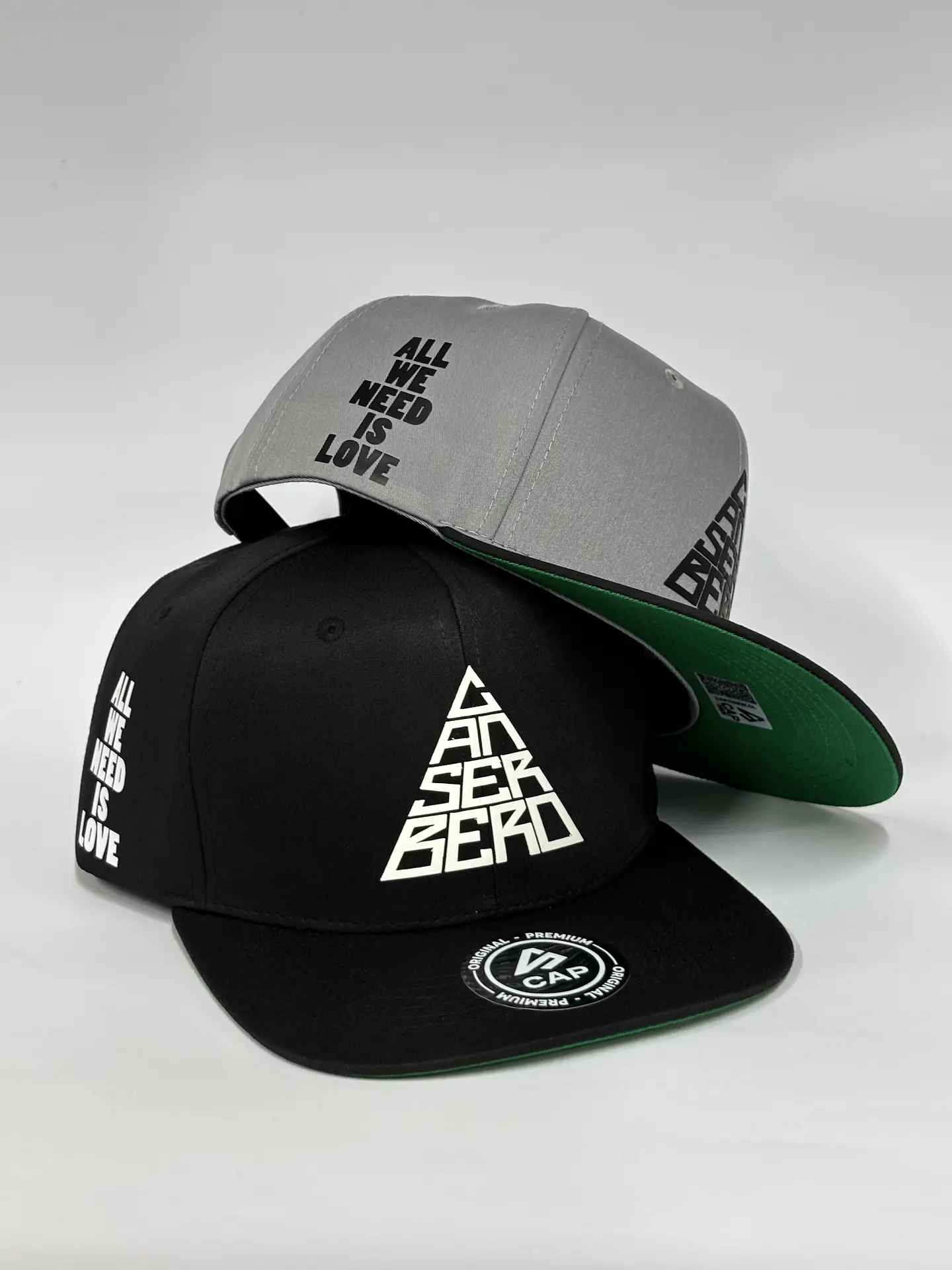 Gorra de lona 6p plana - Negro / Canserbero clasic  5