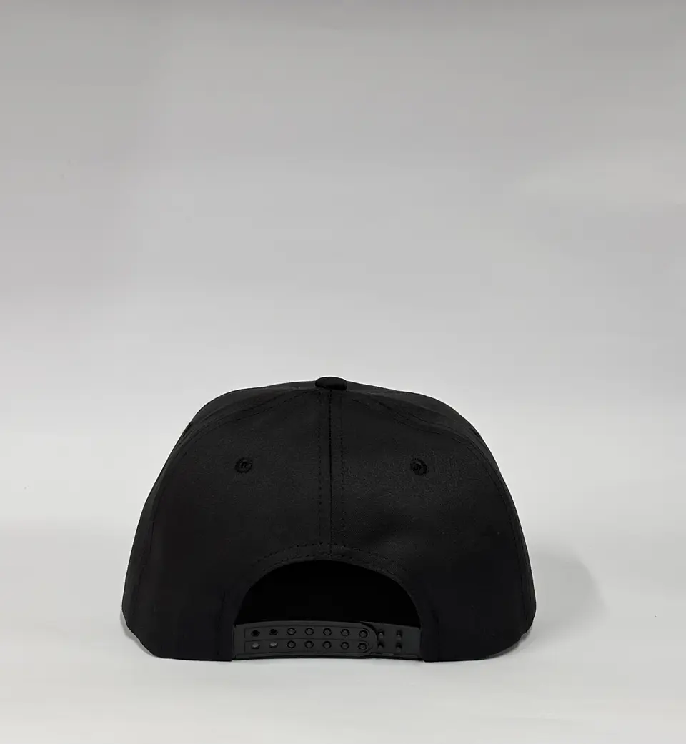 Gorra de lona 6p plana - Negro / Canserbero clasic  3