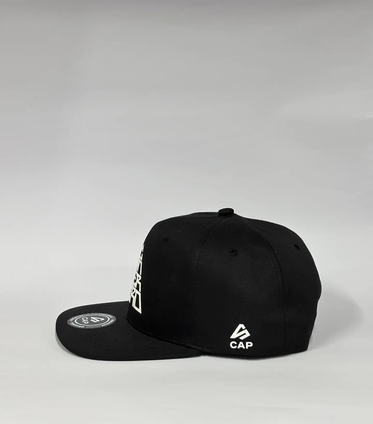 Gorra de lona 6p plana - Negro / Canserbero clasic  4