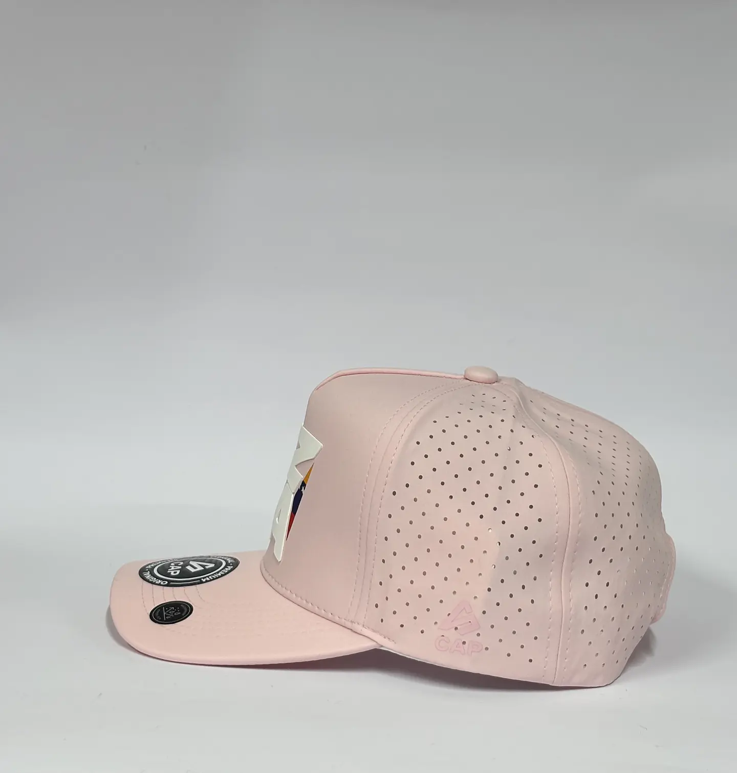 Gorra de lona 5p láser - Rosado / Vzla Girl  3